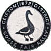 Goose Fair motorcycle rally badge from Les Hobbs