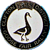 Goose Fair motorcycle rally badge from Terry Reynolds