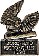 Gord-Naid motorcycle rally badge from Jean-Francois Helias