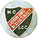 Goring & District motorcycle club badge from Jean-Francois Helias