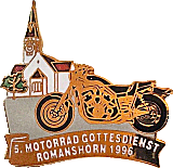 Gottesdienst Romanshorn motorcycle rally badge from Jean-Francois Helias