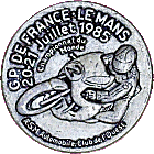 GP de France motorcycle race badge from Jean-Francois Helias