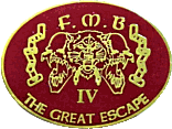 Great Escape motorcycle rally badge from Jean-Francois Helias