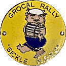 Grocal motorcycle rally badge from Jean-Francois Helias