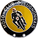 Gueugnon MC motorcycle club badge from Jean-Francois Helias