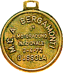 Gussola motorcycle rally badge from Jean-Francois Helias