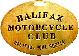 Halifax MC Nova Scotia motorcycle club badge from Jean-Francois Helias