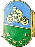 H.A.M.O.V.E motorcycle club badge from Jean-Francois Helias
