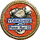 HD Yorkshire Poker Run motorcycle run badge from Jean-Francois Helias