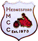 Hednesford motorcycle rally badge from Jean-Francois Helias