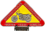 Heede Hemsloh motorcycle rally badge from Jean-Francois Helias