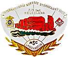 Helgoland motorcycle rally badge from Jean-Francois Helias