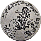 Helvetes-Rodeurs Hivernale motorcycle rally badge from Jean-Francois Helias