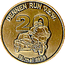 Herentals Dennen Run motorcycle run badge from Jean-Francois Helias
