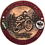 Hesselberg motorcycle rally badge from Jean-Francois Helias
