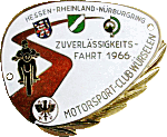 Hessen-Rheinland motorcycle rally badge from Jean-Francois Helias