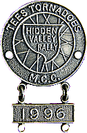 Hidden Valley motorcycle rally badge from Jean-Francois Helias