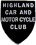 Highland C&MCC motorcycle club badge from Jean-Francois Helias