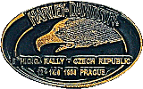HOG Prague motorcycle rally badge from Jean-Francois Helias