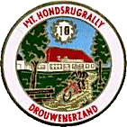 Hondsrug motorcycle rally badge from Les Hobbs