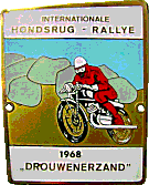 Hondsrug motorcycle rally badge from Jean-Francois Helias