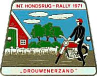Hondsrug motorcycle rally badge