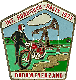 Hondsrug motorcycle rally badge from Rob and Marjan Karten