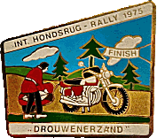 Hondsrug motorcycle rally badge from Jean-Francois Helias