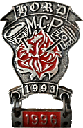 Hord MCP motorcycle rally badge from Philippe Micheau