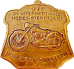Horex Club motorcycle rally badge from Jean-Francois Helias