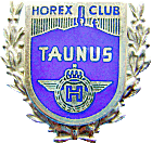 Horex Club Taunus motorcycle club badge from Jean-Francois Helias