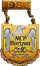 Horizon motorcycle rally badge from Jean-Francois Helias