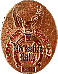 Horseshoe motorcycle rally badge from Jean-Francois Helias