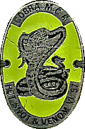 Hot Snot & Venom motorcycle rally badge from Hans Veenendaal