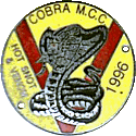 Hot Snot & Venom motorcycle rally badge from Scobie Foley