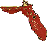 Ice Cycle Run motorcycle run badge from Jean-Francois Helias