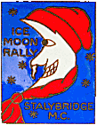 Ice Moon motorcycle rally badge from Jean-Francois Helias