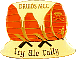 Icy Ale motorcycle rally badge from Jean-Francois Helias