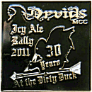 Icy Ale motorcycle rally badge from Dave Ranger