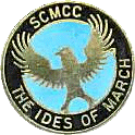 Ides Of March motorcycle rally badge from Ted Trett