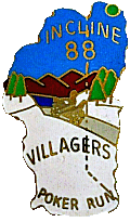 Incline Villagers motorcycle run badge from Jean-Francois Helias