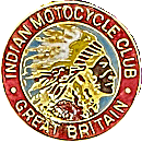 Indian MCGB motorcycle club badge from Jean-Francois Helias