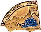 Invernal motorcycle rally badge from Jean-Francois Helias