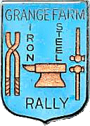 Iron And Steel motorcycle rally badge from Ted Trett
