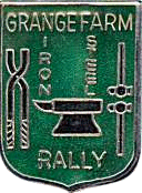 Iron And Steel motorcycle rally badge from Dave Honneyman