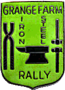 Iron And Steel motorcycle rally badge from Tony Graves
