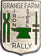 Iron And Steel motorcycle rally badge from Mike Hull