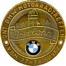Iserlohn motorcycle rally badge from Jean-Francois Helias