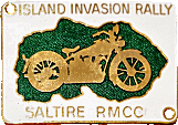Island Invasion motorcycle rally badge from Jean-Francois Helias