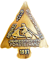 Jahrestreffen Forste Harz motorcycle rally badge from Jean-Francois Helias